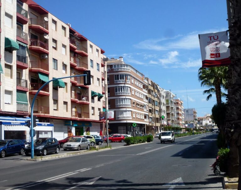 Ny gågate i Torrevieja