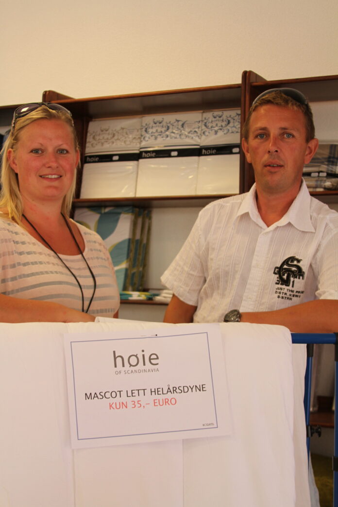 Nina og Vidar Aamodt har overtatt butikken Norstil i Alfaz del Pi. Begge gleder seg til den nye utfordringen.