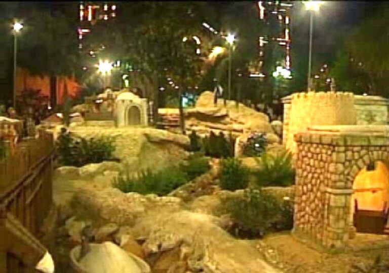 Julekrybben på plass i Torrevieja