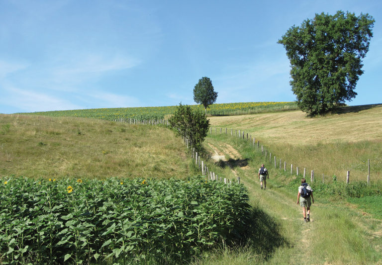 Øyvind og Christina på Pilegrimsvandring Santiago de Compostela
