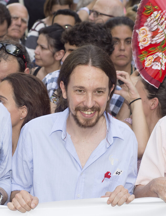 Partileder i Podemos, Pablo Iglesias.