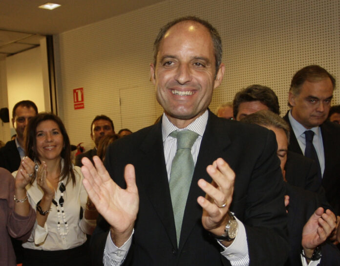 Tidligere regionspresident i Comunidad Valenciana, Francisco Camps fra Partido Popular. 