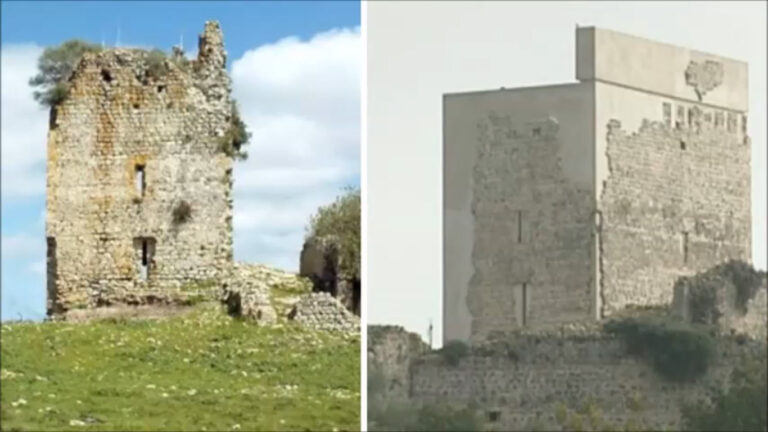 Restaurering &laquo;ødela&raquo; borg fra 800-tallet