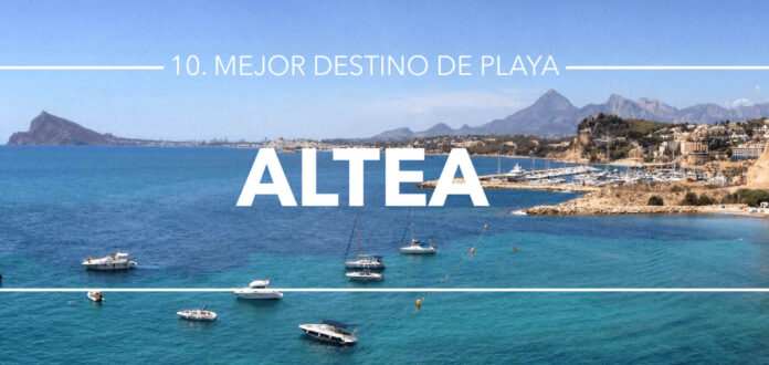 Foto: Altea i Alicante, blant de 10 mest populære feriestedene i Spania (Los 10 destinos de playa españoles con mejor reputación online, Trivago 2016).