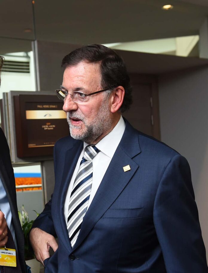 epp_summit_brussels_august_2014_14896655297.jpg Foto: Spanias statsminister Mariano Rajoy PP (European People's Party, Wikimedia Commons 2014).