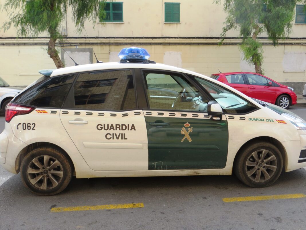 Illustrasjon: Politibil fra spanske Guardia Civil (Wikimedia Commons 2012)