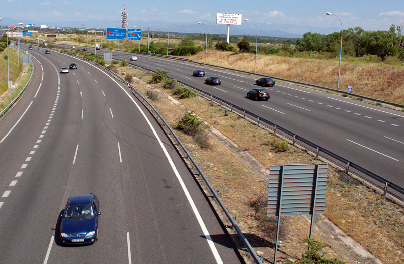 Foto: Motorveien M40 utenfor Madrid (Wikimedia Commons 2009). 