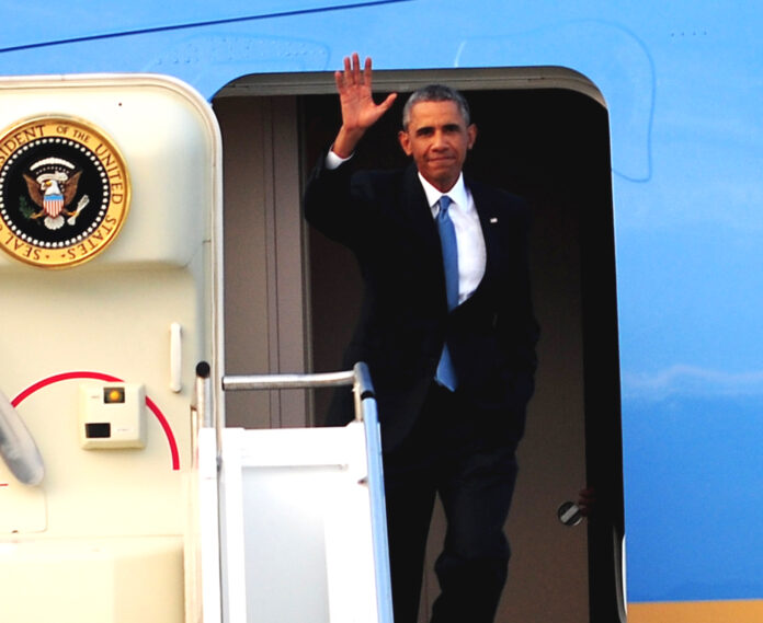  Foto: USAs president Barack Obama (Defenseimagery.mil, Wikimedia Commons 2014). 