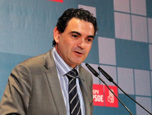 Foto: Ordfører i Alfaz del PI, Vicente Arques (PSOE). 