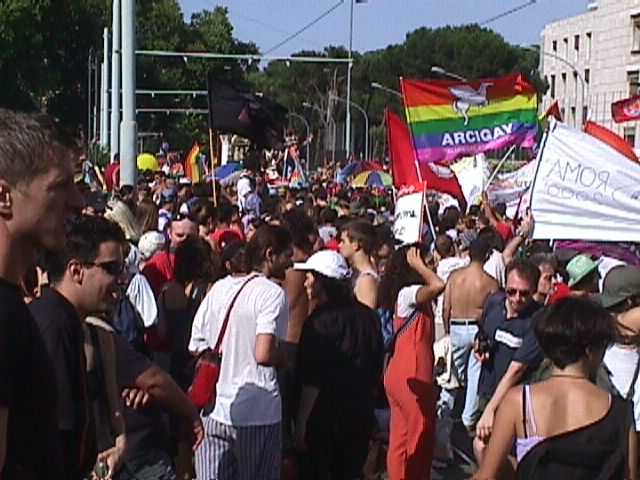 Foto: World Pride 2000 i Roma. 
