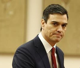 Foto: Pedro Sánchez leder i det spanske arbeiderpartiet, Partido Socialista Obrero Español (PSOE). 