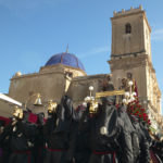 Easter procession in Elche, Alicante, Valencia. Spain