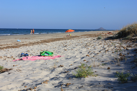 Foto: Strand utenfor San Pedro del Pinatar, Murcia.