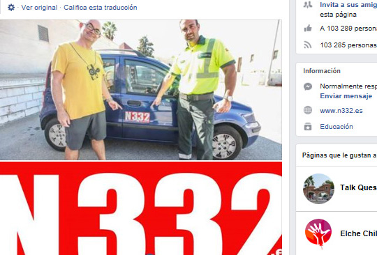 Foto: Da prosjektet N332 Driving Spain ble startet opp for to år siden hadde spanske trafikkmyndigheter DGT angivelig kun en tekst oversatt til engelsk. Den handlet om hvordan man skulle betale bøter man allerede var ilagt.