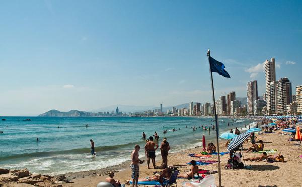 Foto: Benidorm, Costa Blanca, Spania. 