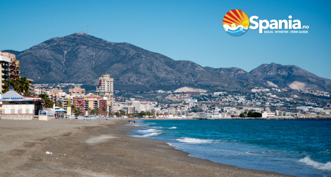 Mens antallet besøkende på Costa del Sol (bildet) har gått ned med 5% øker antallet besøkende til Costa Blanca.