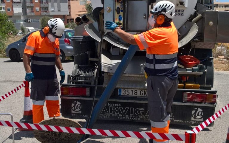 Desinfiserer kloakknettet i Albir og Alfaz del Pi