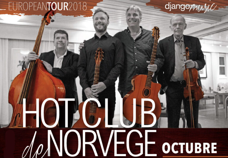 Hot Club de Norvege opptrer på Costa Blanca og Costa del Sol