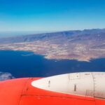 Gran Canaria sett fra ett av Norwegian sine fly.
