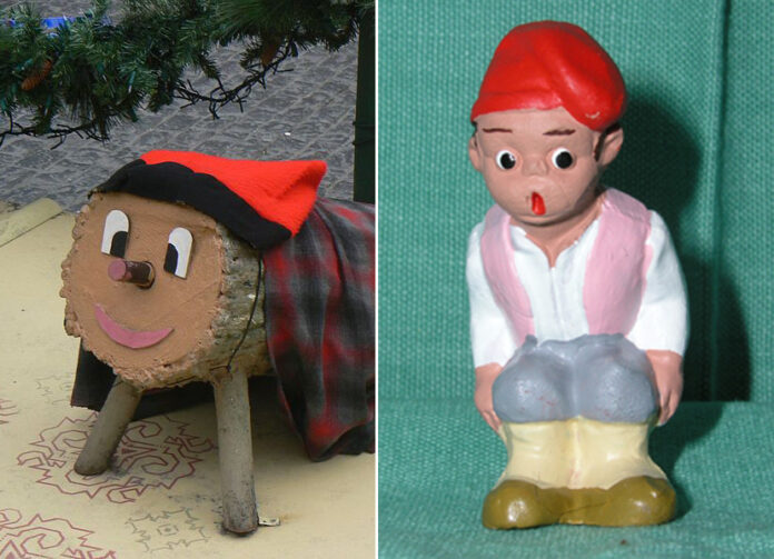 Tió de Nadal og Caganer, 14.12.18