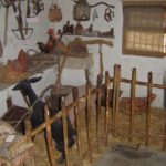 kombinert spiskammer og fjøs