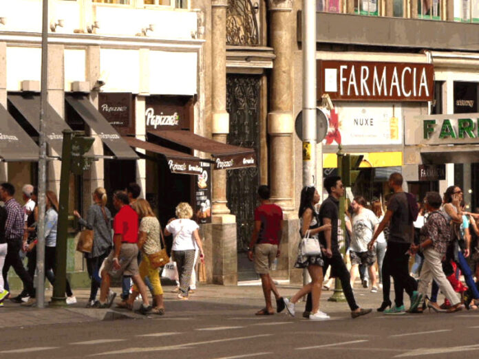 Gran Via, Madrid, 31.1.19
