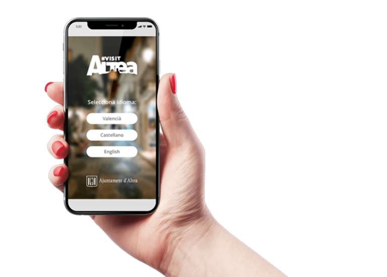 Egen Altea-app med lokal historie, kultur, gastronomi og turguider
