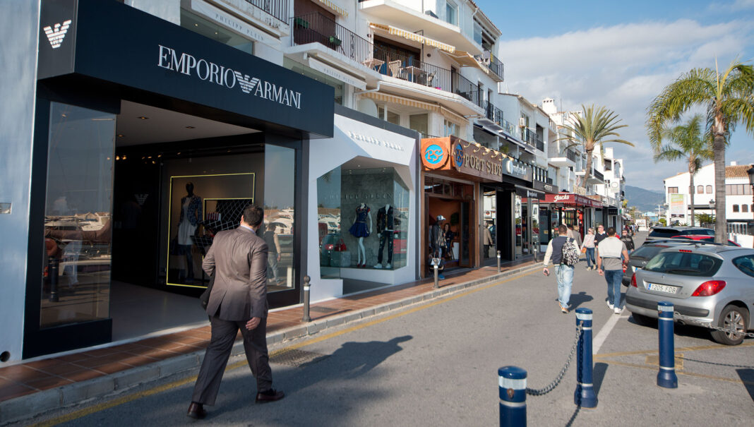 Butikker i Puerto Banús Marbella