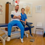 NORSK FYSIOTERAPAUT I ALBIR Sammen lanserer de nå tilbudet om rehablitering og opptrening i Villajoyosa for nordmenn. Carlos Digón Sørensen vil sammen med Christina Midtbø veksle mellom Clinica1 i Albir, Clinica1 Benidorm og avdelingen i Villajoyosa.