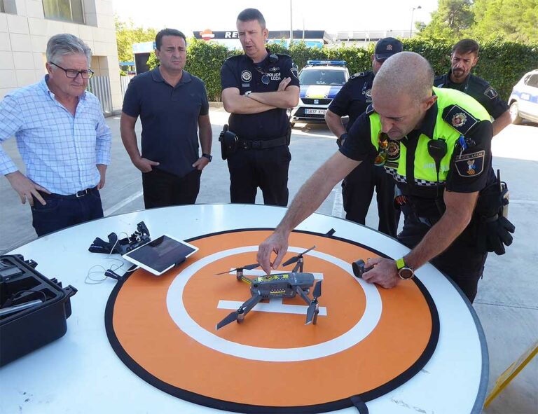 Politiet i La Nucia får drone