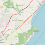 Kart over Albir, Altea og Alfaz del Pi