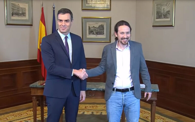 87.8% av spanjolene er lei opposisjonens kritikk