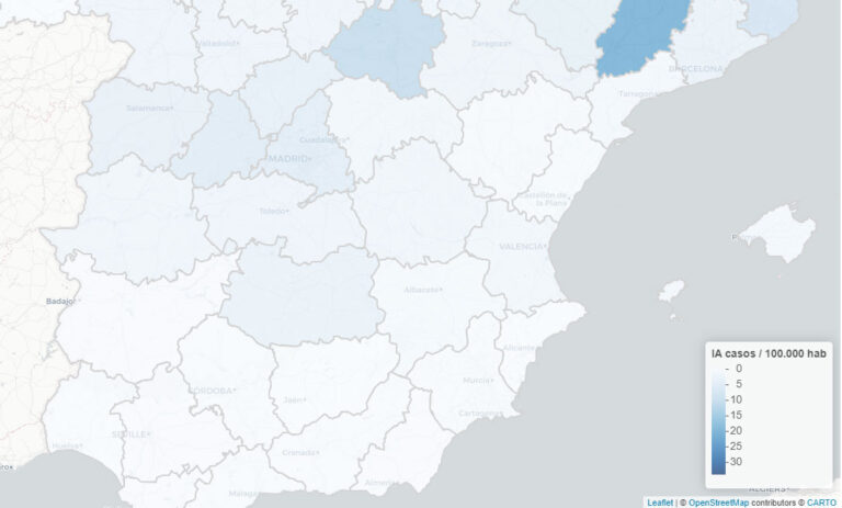 Ingen nye smittede i Alicante-provinsen