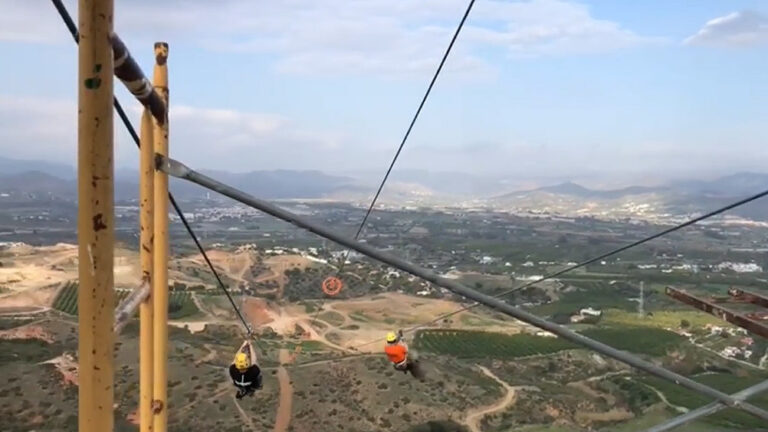 Alhaurín de la Torre får den lengste zipline i Andalucia