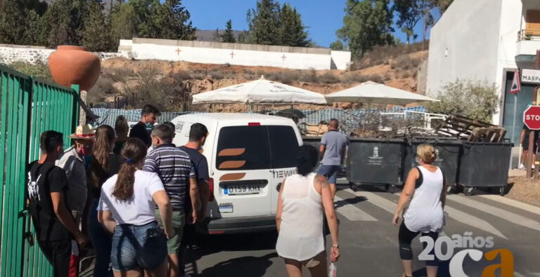 Covid-Panikk på Gran Canaria: Blokkerte veien for flyktninger