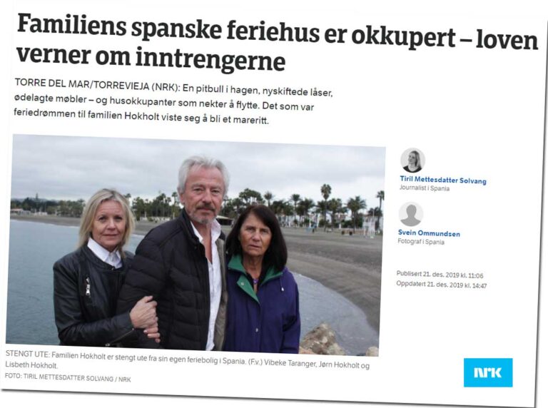 Husokkupanter kan kastes ut umiddelbart