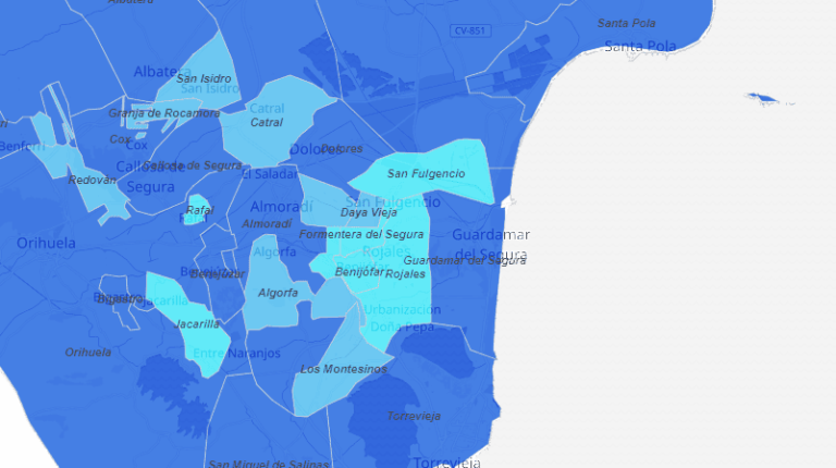 Svakt økende smitte i Torrevieja og Rojales