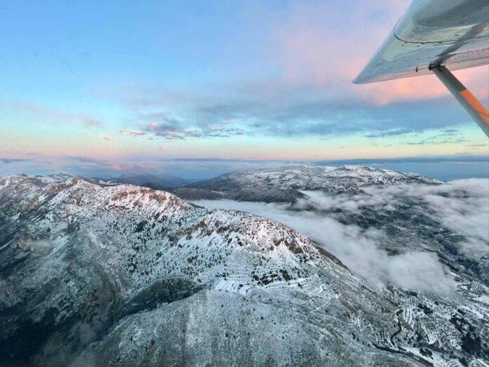 Arkivbilde som viser snø i Alicante-provinsen.