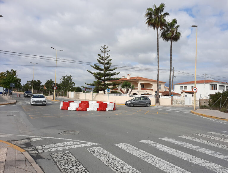 Ny rundkjøring i Altea