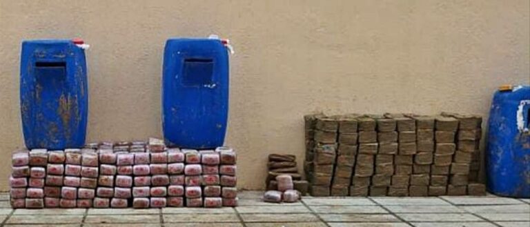 600 kilo hasj på stranden i Torrevieja