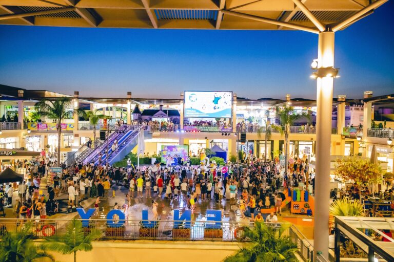 Sommernetter på Zenia Boulevard