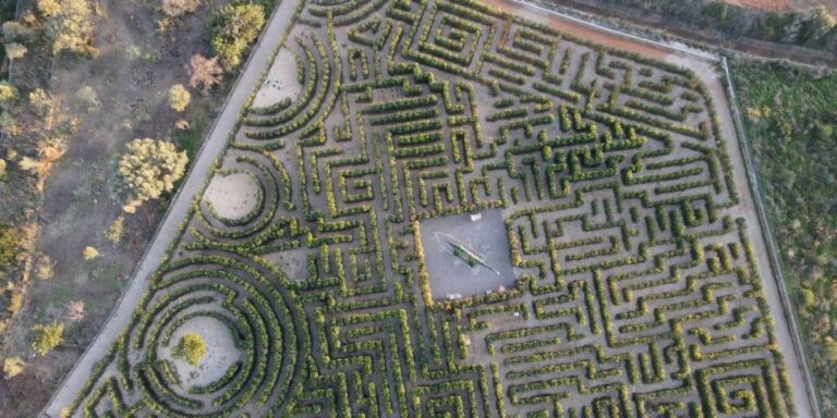 Tre kilometer med labyrint i Peñíscola