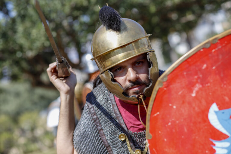 Søndag: Gladiatorkamper og garumsmaking