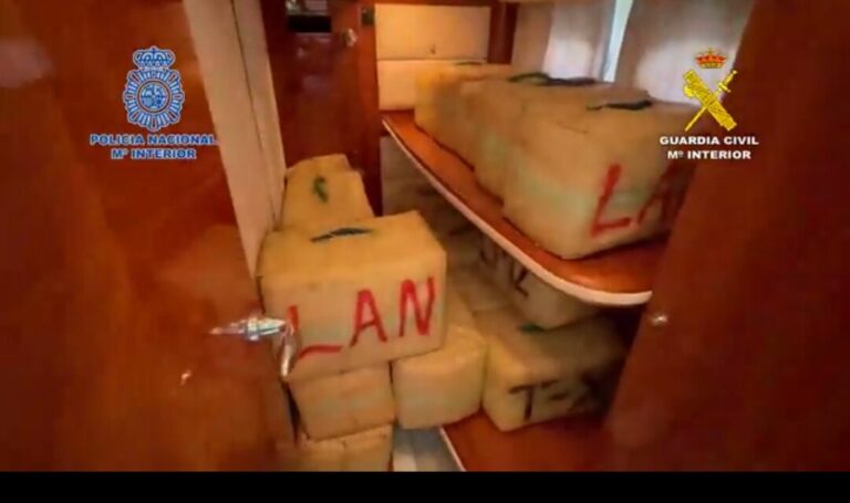 Svenske tatt med 5000 kilo hasj i Santa Pola