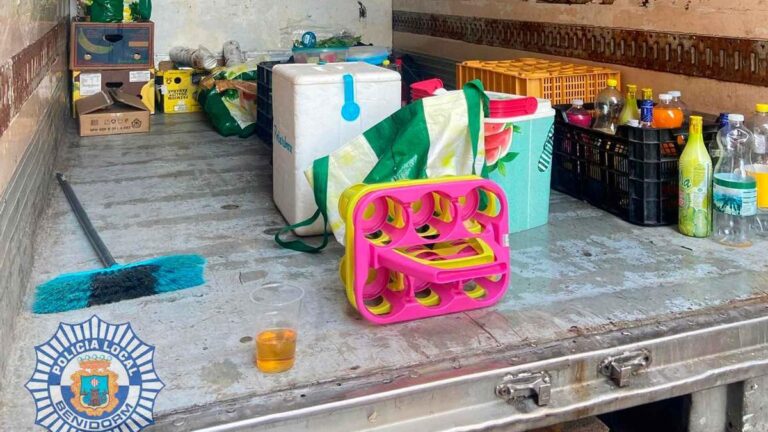 Avslørte ulovlig Mojito-bar baki lastebil