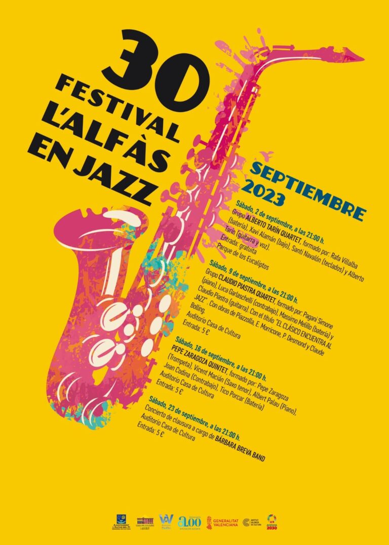 Jazz-festival hele september starter i morgen med en gratiskonsert