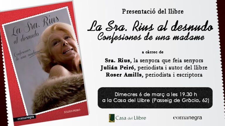 Sra. Rius – Bordell-madame under Franco-diktaturet frem til i dag