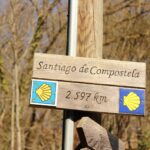 Santiago de Compostela-skilt