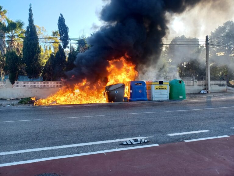 Flere branner i søppelcontainere