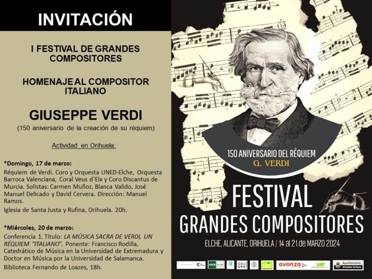 Festival for store komponister: Verdi 14. til 21. mars